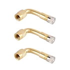 4590135 градусов Латунь воздушные шины клапан для автомобиля грузовика мотоцикла колеса мотоцикла шины Запчасти Прямая доставка