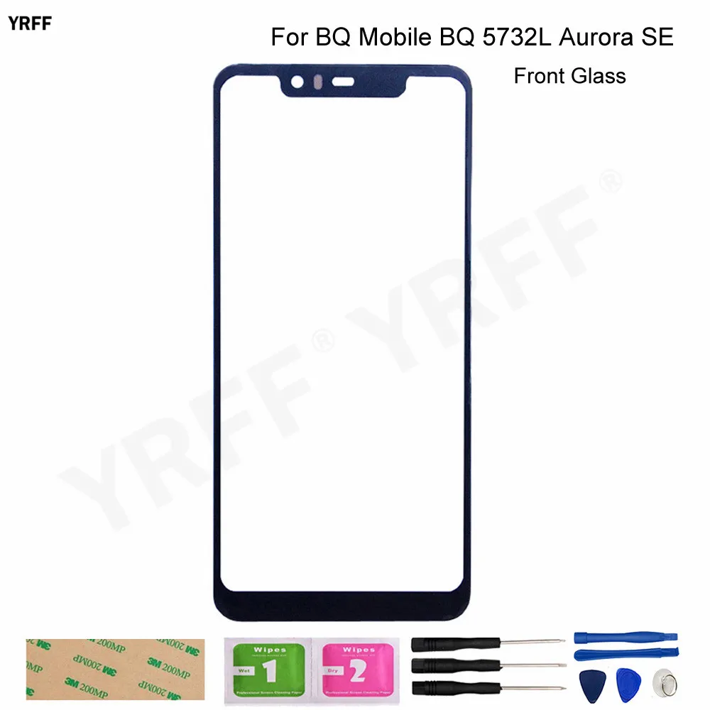 Для BQ 5732 передняя внешняя стеклянная панель для Mobile 5732L Aurora SE BQ-5732 сенсорная (без