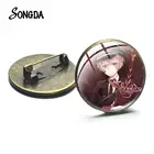 Diabolik брошь для влюбленных булавки с художественной фотографией стекло камнем времени Значки для косплея Милая штырь отворотом аксессуары для одежды рюкзак для детей, ювелирные изделия