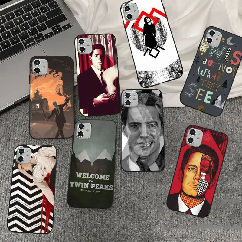 

Welcome To Twin Peaks Phone Case for iPhone 8 7 6S Plus X 5S SE 2020 XR 11 12 mini pro XS MAX