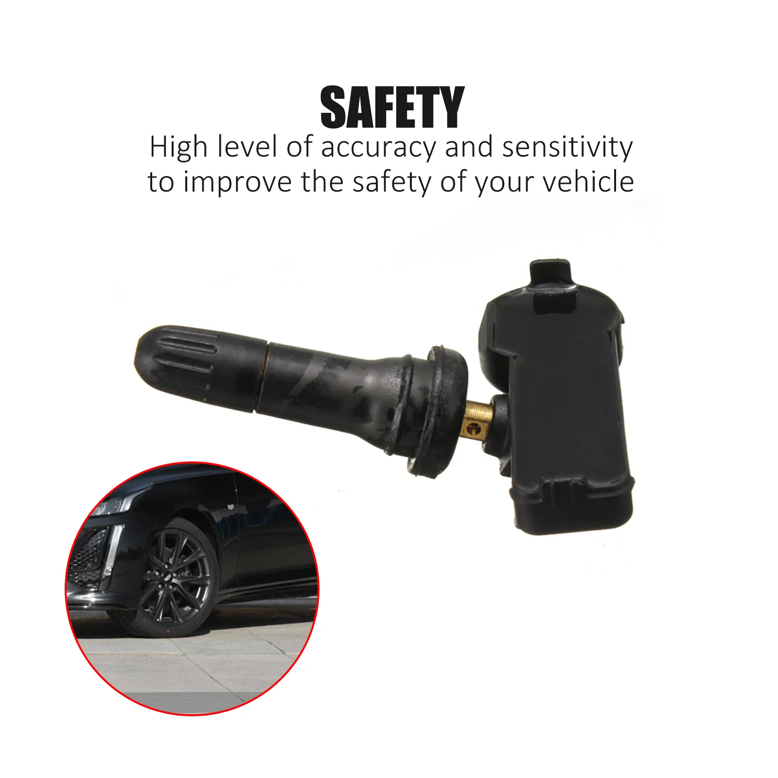 

New 315MHz TPMS Car Tire Pressure Alarm Monitor System Auto Security Alarm Systems For Chevrolet For GMC For Buick For Cadillac