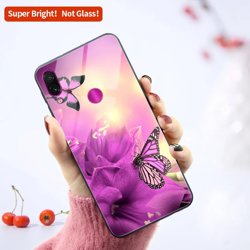 Прекрасный яркий чехол на заднюю панель для Xiaomi Redmi Note 8T 8 5 6 7 5A зеркальные