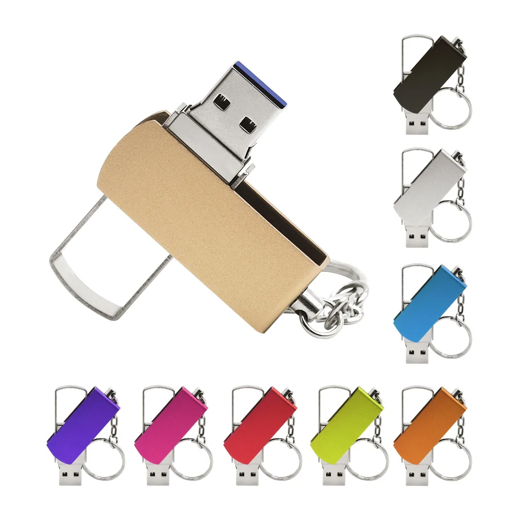 Оптовая продажа мини usb флеш накопитель 3 0 USB металлическая флешка 16 ГБ 32 64 micro 128
