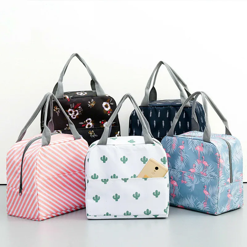 Preservation Baby Food Milk Bottle Heat/cold Storage Insulation Bags Waterproof Flamingo Bag Lunch Infant Kids | Мать и ребенок
