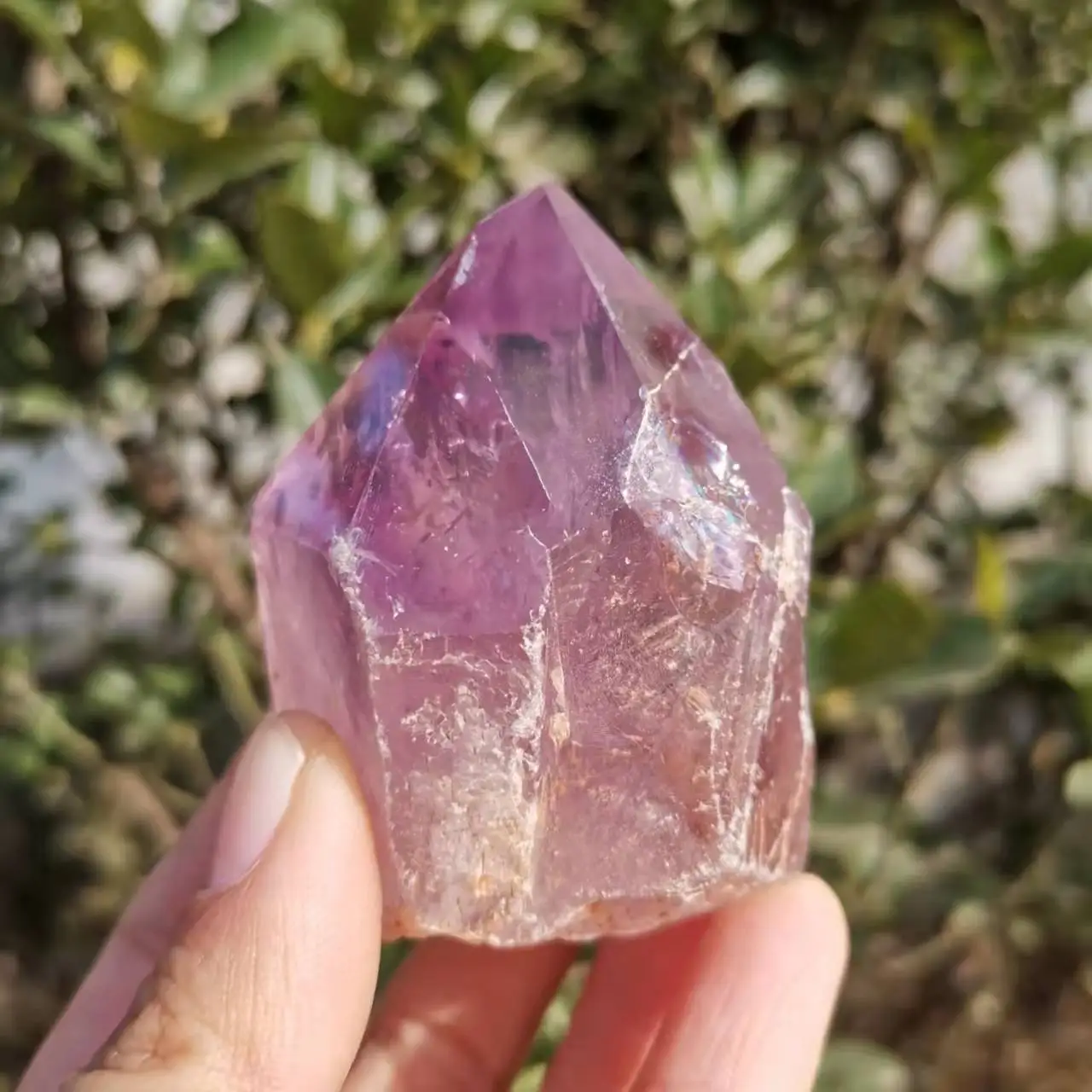 

Натуральный грубый аметист, кварцевый кристалл