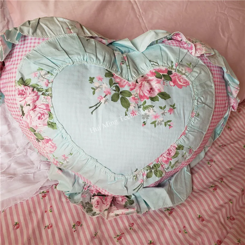 Корейская диванная подушка принцессы LMS кружевной чехол с изображением свежих