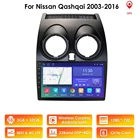 Автомагнитола 2 Din, Android 10, GPS, для Nissan Qashqai 2006, 2007, 2008, 2009, 2010, 2011, 2012, 2013