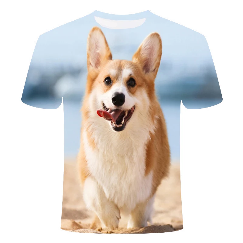 

Printed T shirts Men 3d Dog T-Shirts Drop Ship Top Tee Short Sleeve Camiseta Round Neck TShirt Fashion Casual Brand