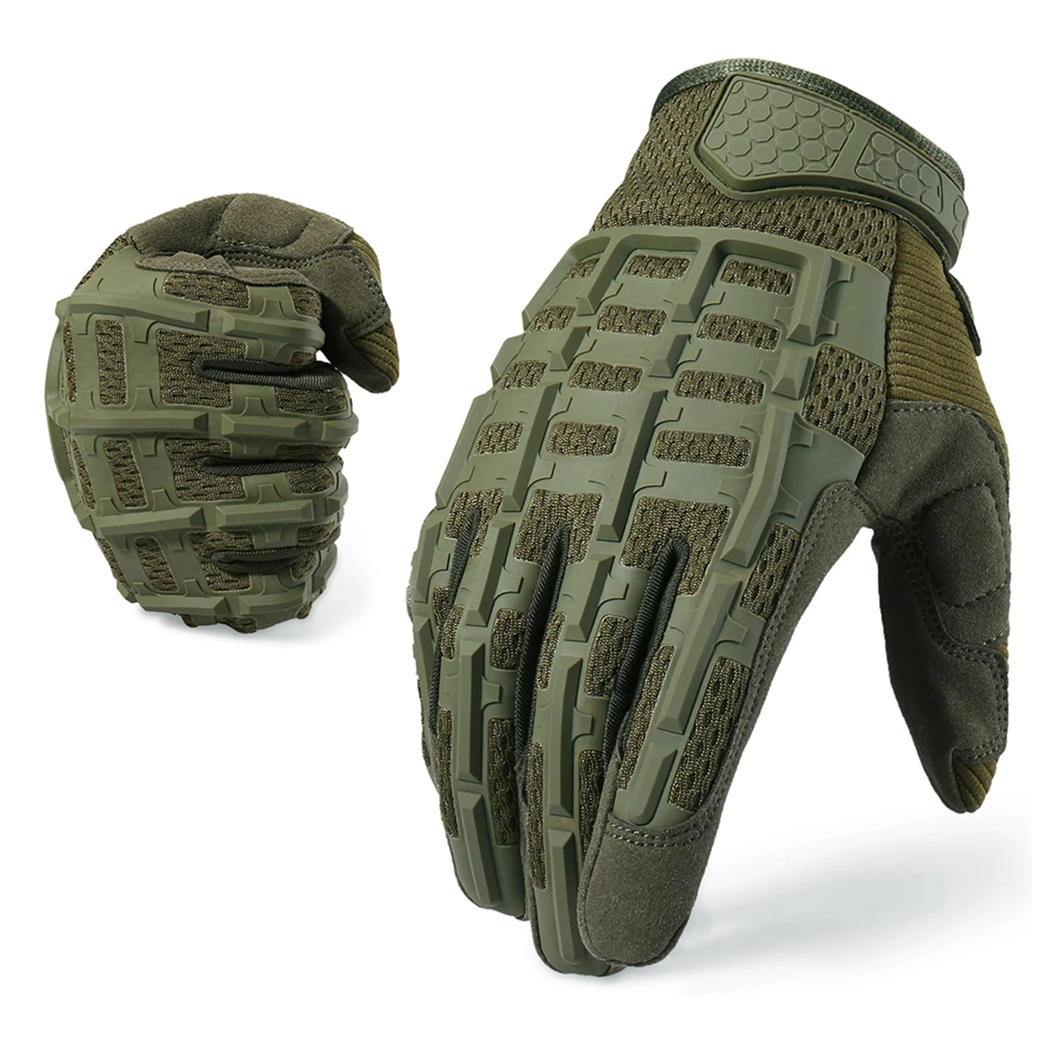 

New High Quality Tactical Gear Gloves Work Mechanic Hunting Paintball Gloves Combat Gant Airsoft Army Outdoor Swat Guantes Moto