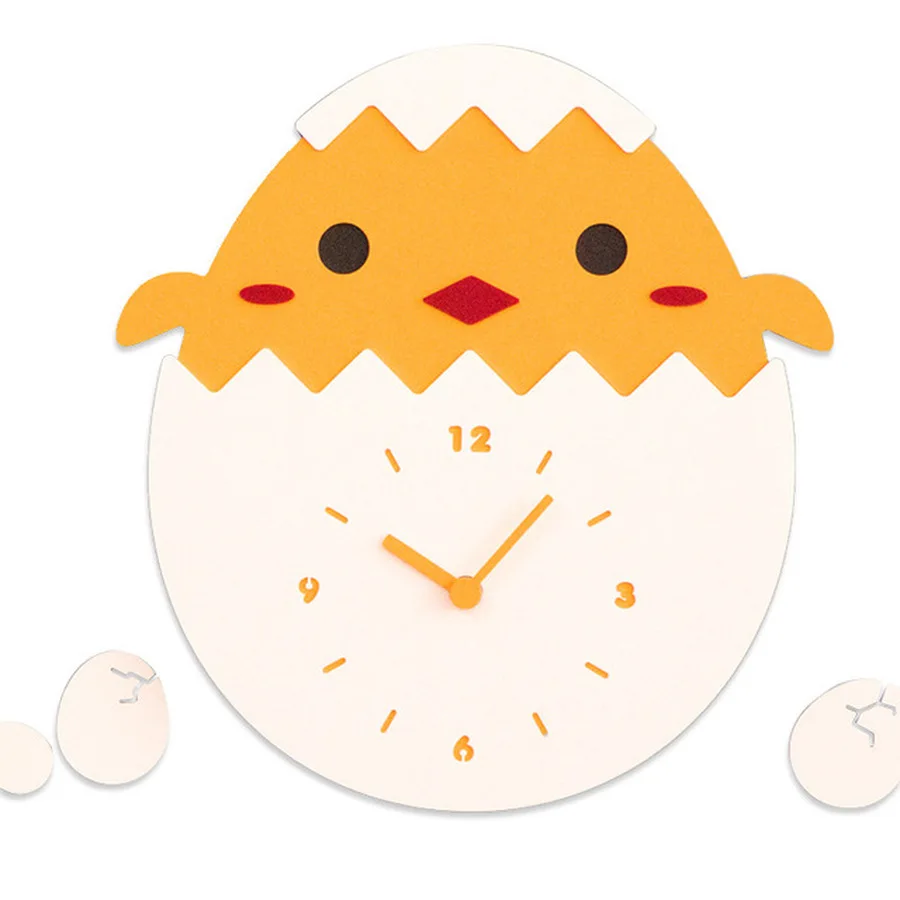 Художественные Мультяшные настенные часы современный дизайн детская комната