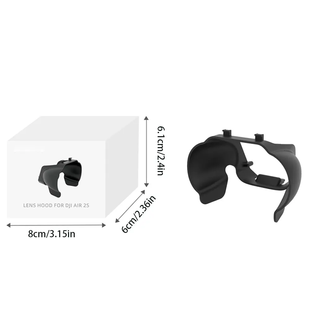 

Lens Sun Hood For Mavic Air 2 / Air 2S Anti-Glare Gimbal Camera Sunshade Len Protective Guard Cover For DJI Drone Accessories