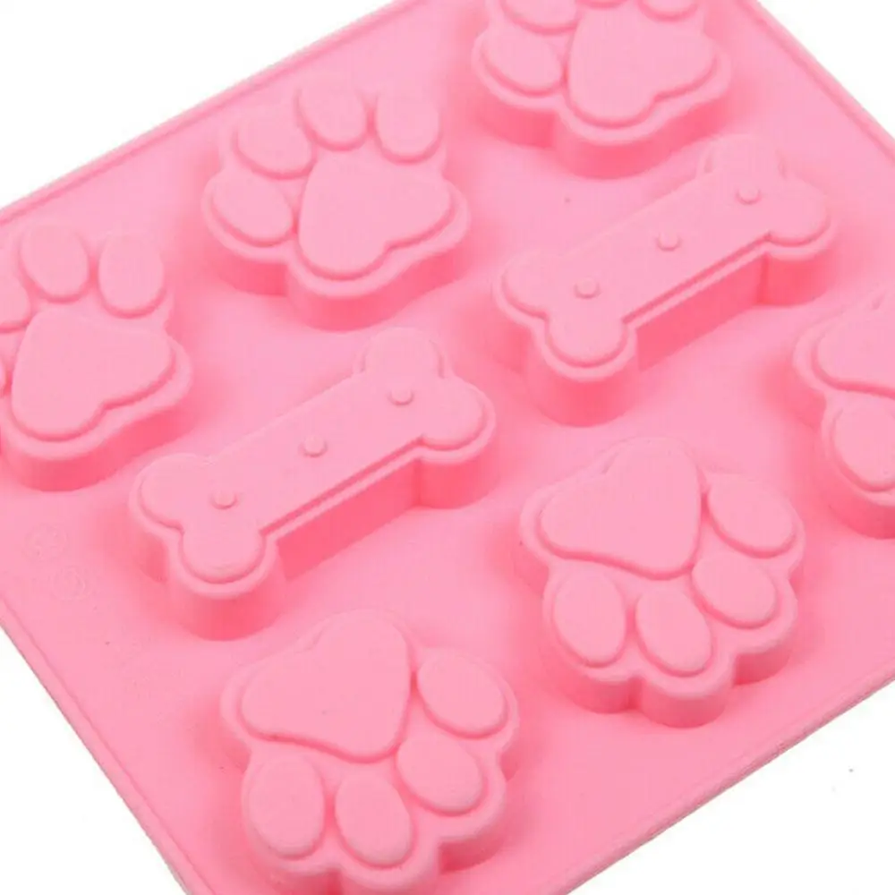 Силиконовая форма для торта печенья выпечки собачьей лапы шоколада конфета из
