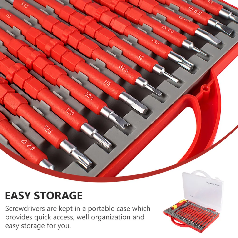 

1 Set Electrician Insulated Non-Slip Screwdriver Electrician Maintenance Tool