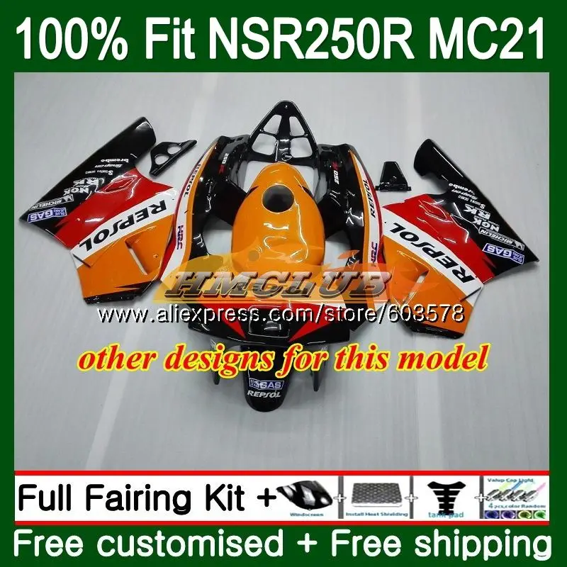 Инъекция для HONDA NSR250R MC21 PGM3 1990 1991 1992 1993 желтый 101CL.21 NSR 250 R NSR250 RR 250R 90 91 92 93