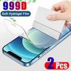 Гидрогелевая пленка для iPhone 13 12 11 Pro Max 7 8 Plus SE, мягкая защитная пленка на весь экран для iPhone XR, 11 X, XS Max, не стекло, 2-4 шт., 2020