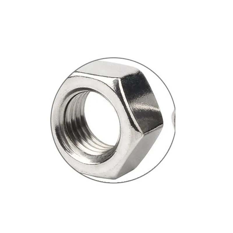 Шестигранная гайка из нержавеющей стали 304 шестигранная M1 M1.2 M1.4 M1.6 M2 M2.5 M3 M3.5 M4 M5 M6 M8