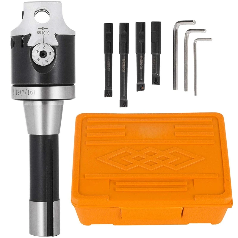 Набор твердосплавных сверлильных головок 2 дюйма с R8 держатель хвостовика