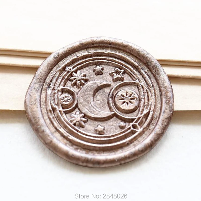 Печатная печать Луна и звезды Вселенная Галактика | Дом сад