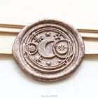 Печатная печать Луна и звезды, Вселенная, Галактика