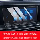 Для Golf MK8 Discover Pro 10 дюймов 2020 2021 автомобильный навигационный дисплей из закаленного стекла защита для экрана автомобильные аксессуары для интерьера