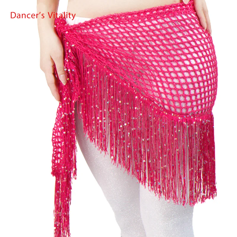 Новый Выполненный на заказ Хип Шарф Танец Живота Пояса Треугольники Юбка Блестки