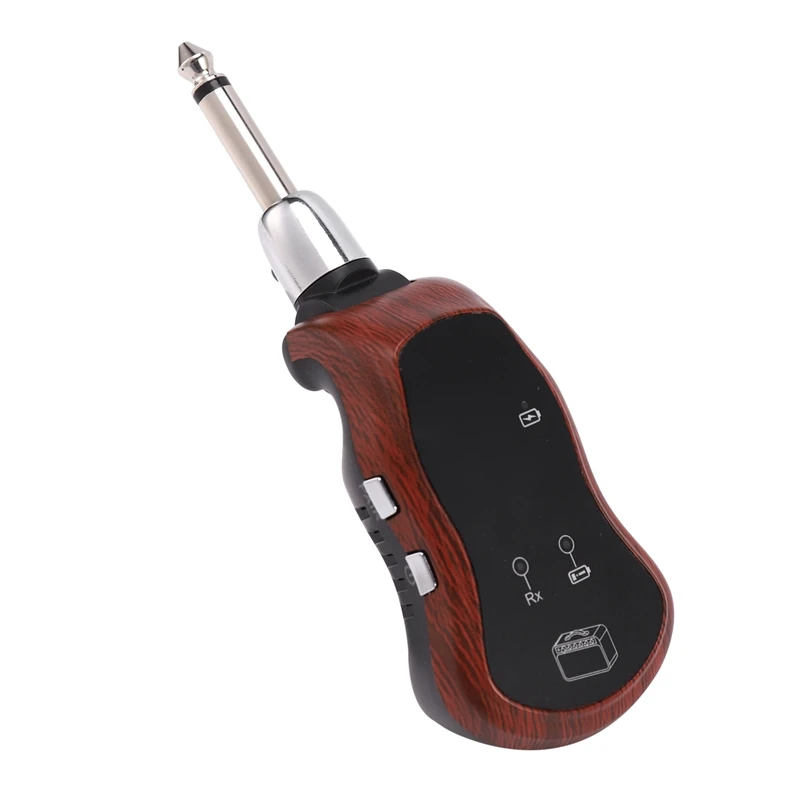 Wireless Guitar System Transmitter Receiver Set UHF 10 Channels with Clean Bluesy Flanger Tremolo Metal 5 Effects - Electric Gui | Спорт и
