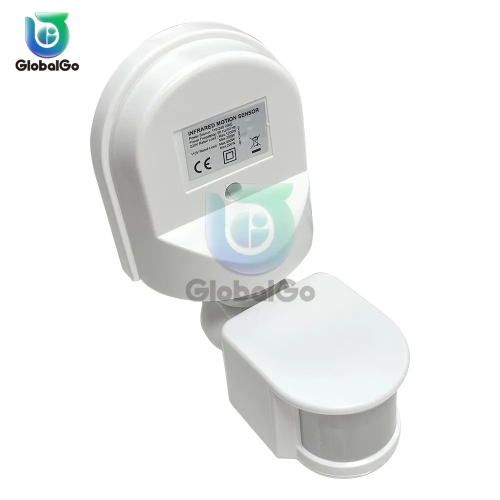 Пассивный инфракрасный датчик движения светильник с переключателем детектор