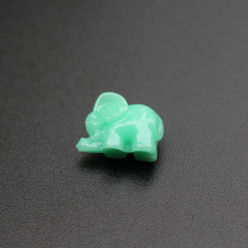 10 шт. 3D Искусственные коралловые бусины милое животное слон разных цветов для
