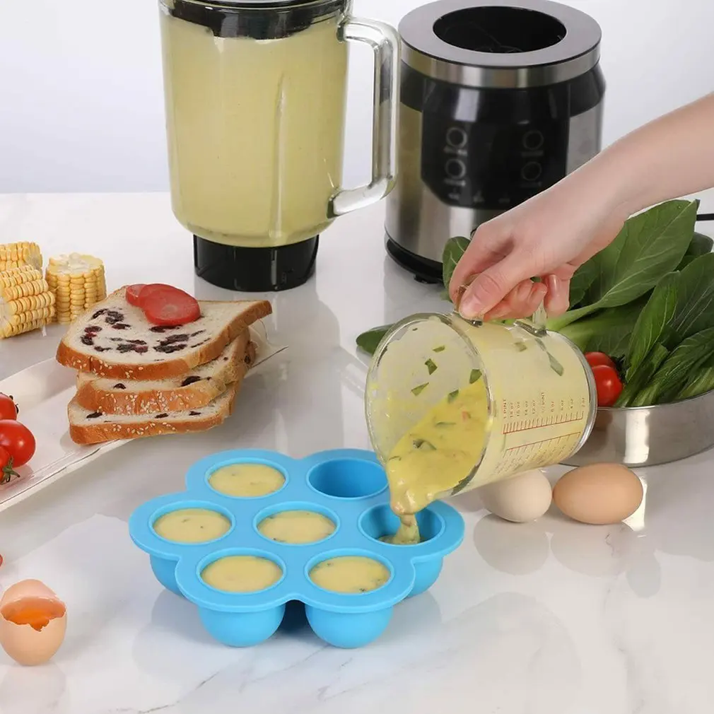 2 упаковки силиконовые формы для яиц с крышкой 5 6 8 qt мгновенные аксессуары