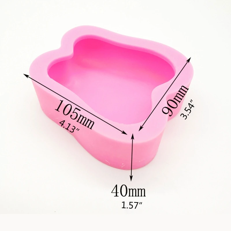 

1 Set Crystal Epoxy Resin Mold Tooth Shape Storage Box Casting Silicone Mould J78F