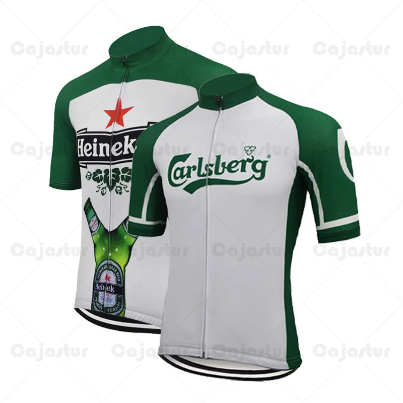 Футболка мужская с коротким рукавом дышащая майка для езды на велосипеде зеленая