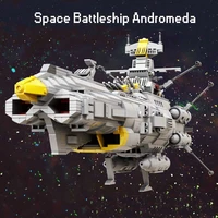 star space wars movie spaceshipships famous ship model moc block kids creative toy gifts space battleship andromeda
