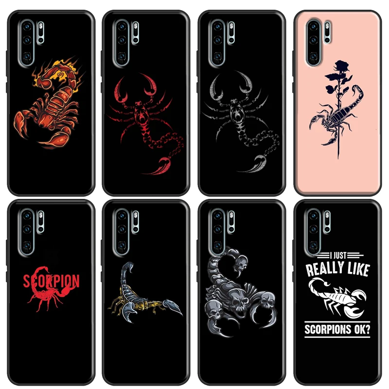 Scorpio Scorpion animal Phone Case For Huawei P20 Lite P30 P40 Pro Mate 10 20 Lite P Smart 2019 2021