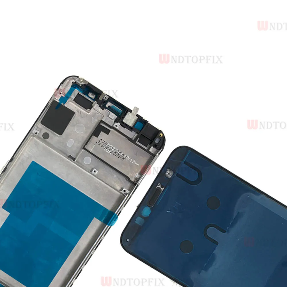 

New For Huawei Y6 2018 Front Frame Middle Mid Bezel Housing Honor 7A Pro Faceplate Chassis For Huawei Y6 Prime 2018 Front Frame