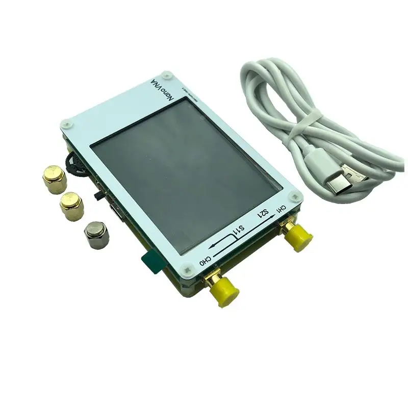 2.8 inch LCD NanoVNA VNA HF VHF UHF UV Vector Network Analyzer Antenna Analyzer + PC Software + Battery