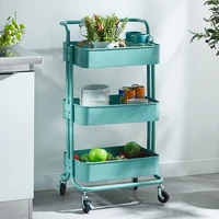 removable trolley shelf kitchen floor storage cart with wheels gap shelf toiletries finishing rack bathroom cabinet organizer