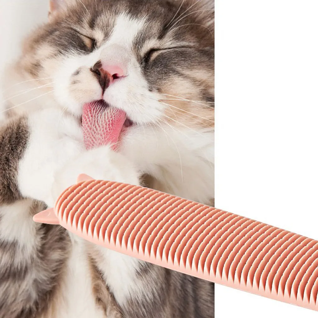 Ручной моделирования для домашних животных Кошки язык Массажная Расческа Щетка