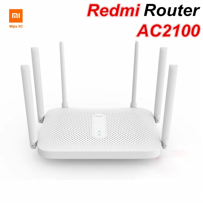 Двухдиапазонный гигабитный беспроводной маршрутизатор Xiaomi Redmi AC2100 Wi-Fi
