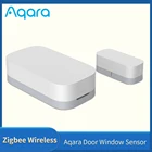 Датчик открытия окон и дверей Aqara Zigbee, Беспроводной сенсор для умного дома, управление через приложение Mi home, Xiaomi mijia