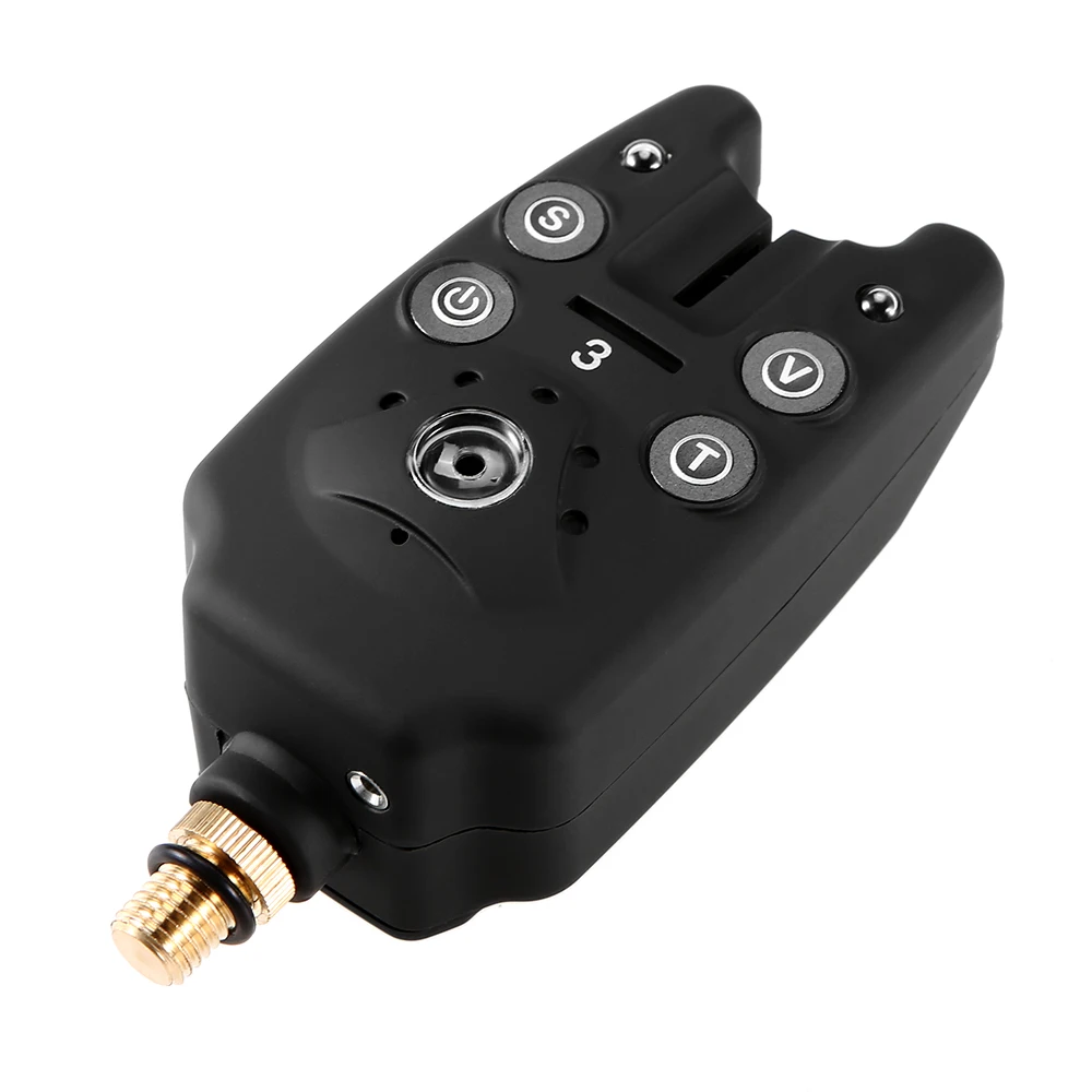 Водонепроницаемый беспроводной светодиодный сигнализатор поклевки для рыбалки