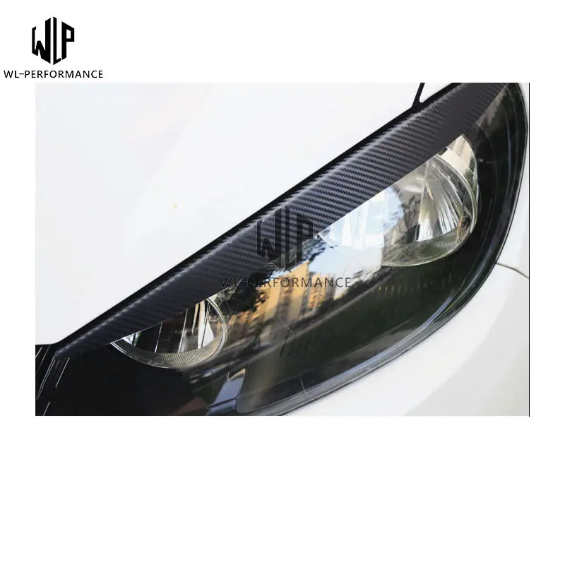 Golf 6 MK6 передняя лампа наклейка на козырек кузова накладка фары век автомобильный