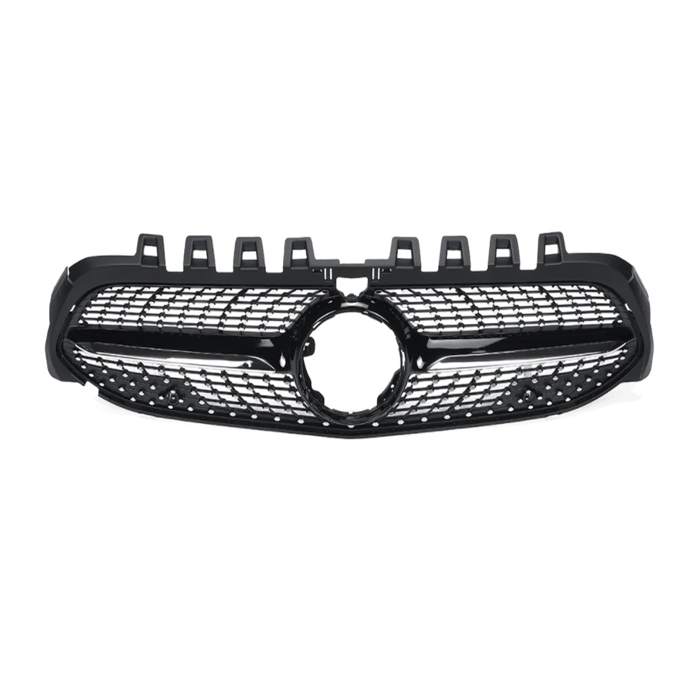 W177 Diamond Grille Front Bumper Racing Car Styling For Mercedes A200 Sports Sedan Grill 2019 | Автомобили и мотоциклы