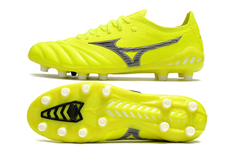 Оригинальная обувь Mizuno Creation MORELIA NEO III мужская вязаная FG Кроссовки спортивная