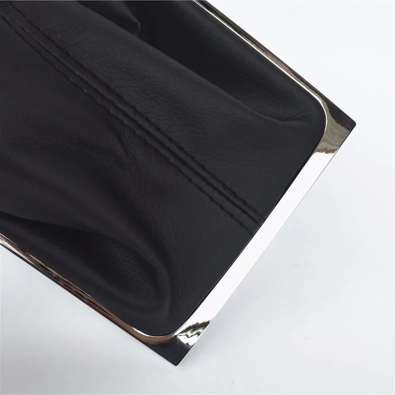 6 скоростей передач для автомобиля трость переключения гетры кожаный