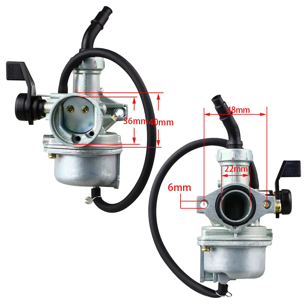 Карбюратор 22 мм для Honda Yamaha 50 70 90 110 125 cc ATV внедорожник мотоциклетный карбюратор