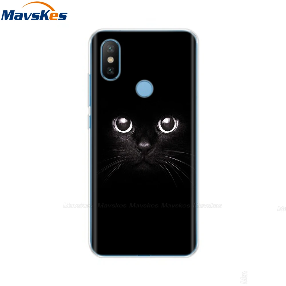 Силиконовый чехол для телефона для Xiaomi mi A2 Lite, чехол с рисунком, мягкая задняя крышка из ТПУ, чехол для телефона для Xiomi mi A2 mi A2 LITE, бампер - Цвет: 35