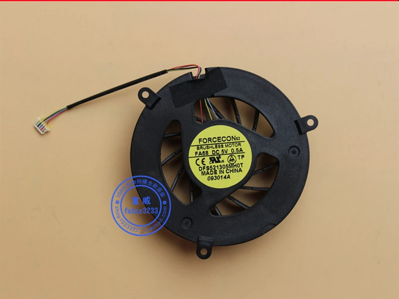 Новый Процессор охлаждающий вентилятор GPU для Dell Precision M6400 M6500 M6600 DFS601605LB0T