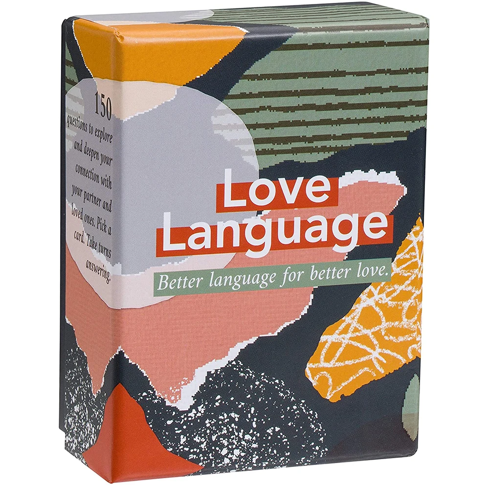 

Love Language Card Game Board Game 150 Conversation Starter Questions for Couples Connections Partner Date Night Relationship