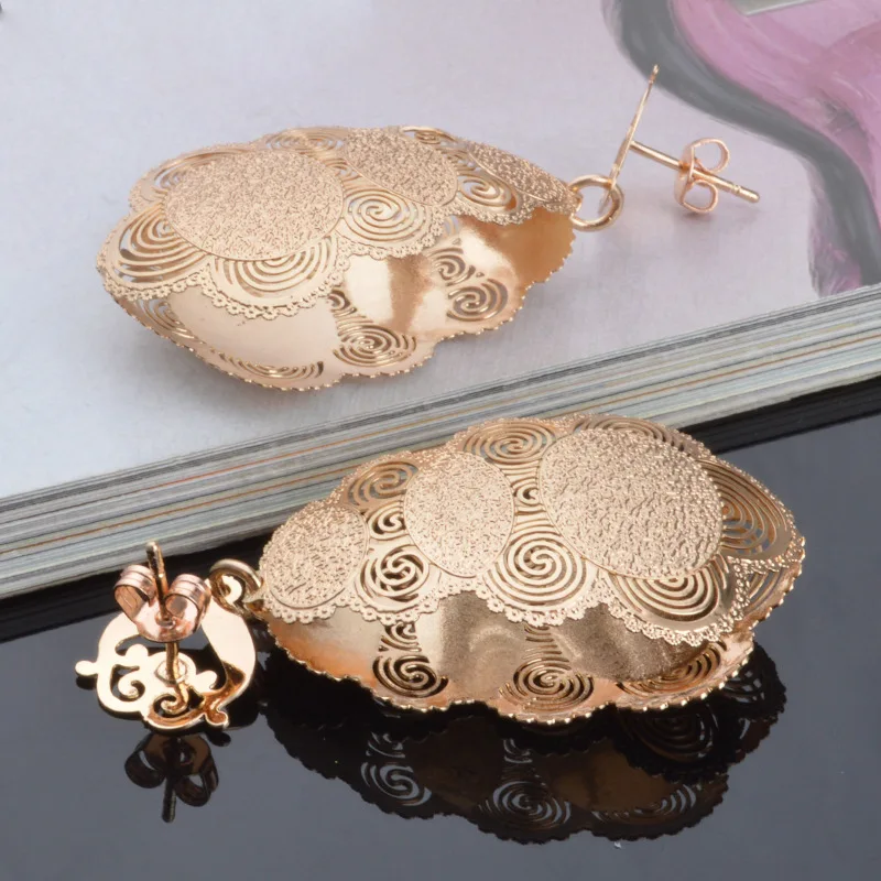 Nao этнические свадебные серьги женские богемные длинные с цветком Висячие