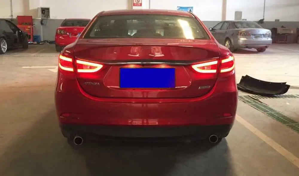 4 шт. для Mazda 6 Atenza задние фонари светодиодные задние фары парковочный свет Обратные огни 2013 год красный цвет